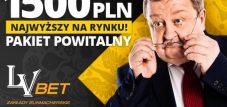 Nowy bonus 1500 PLN w LV BET!